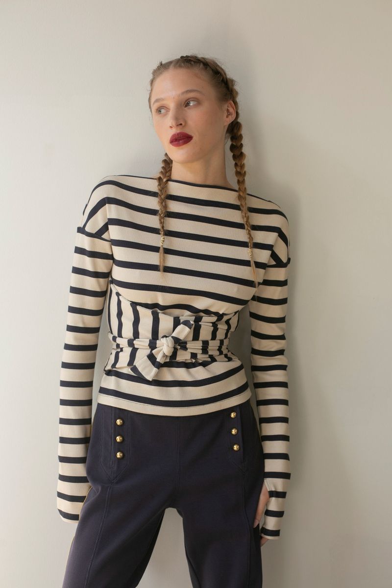 Wrapped Waist Top