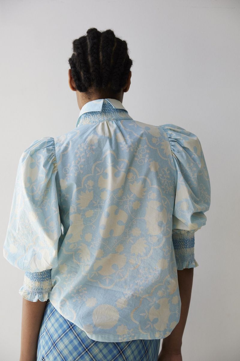 Smocked Shirt