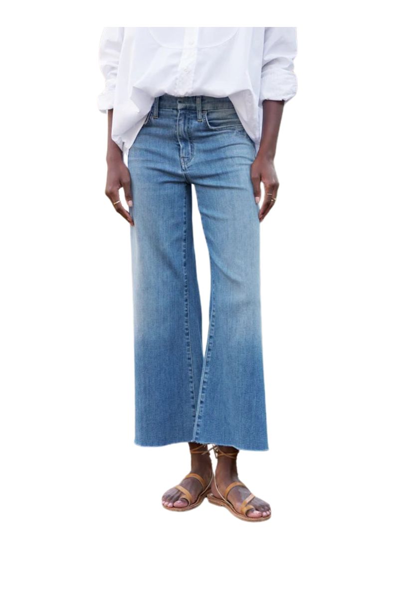 Galway Wide Leg Jean - Natural main image 0