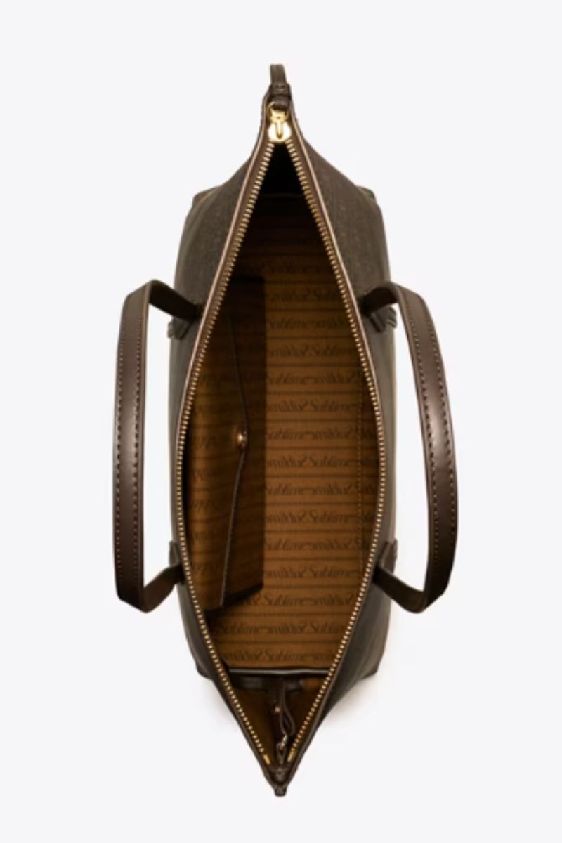 Perry Coated Canvas Small Tote