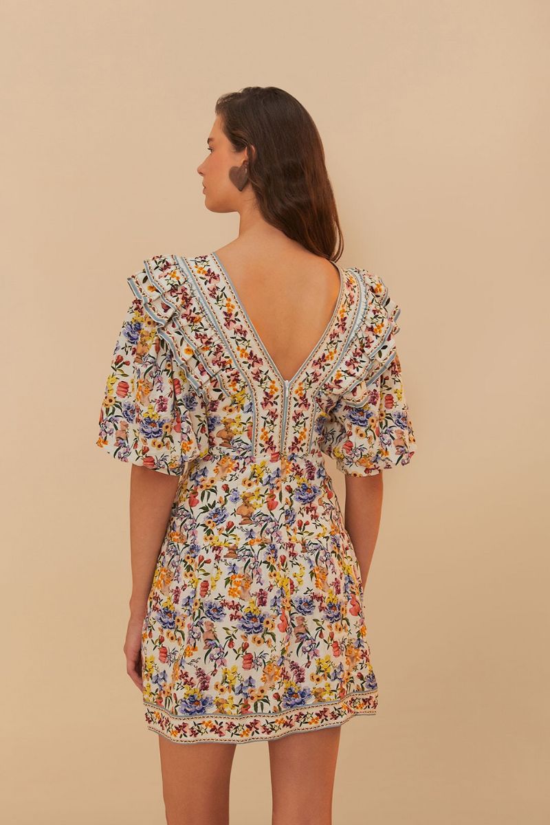 Green Garden Mini Dress