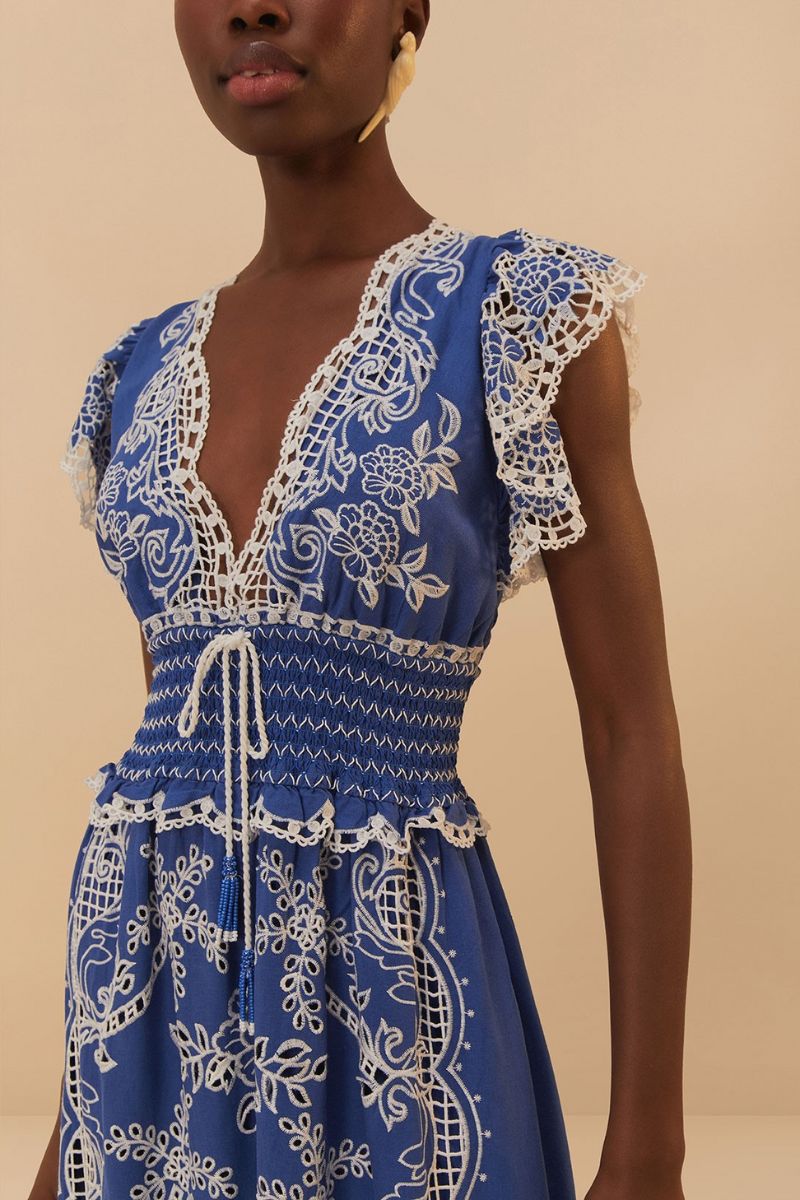 Romantic Richelieu Maxi Dress