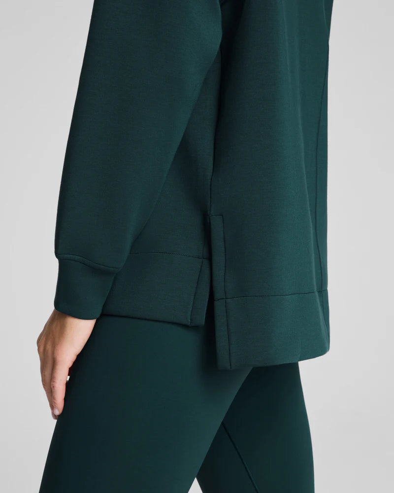 Brushed Airessentials Half Zip Tunic