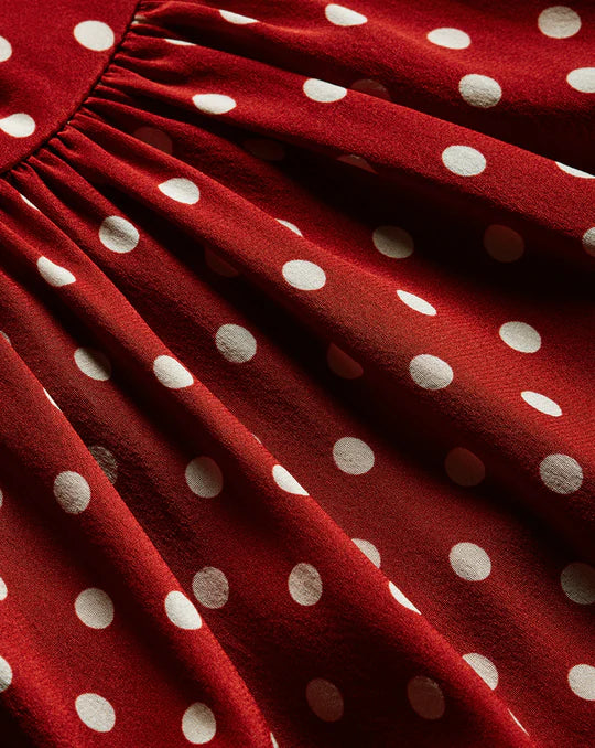 Kovi Polka Dot Halter Top