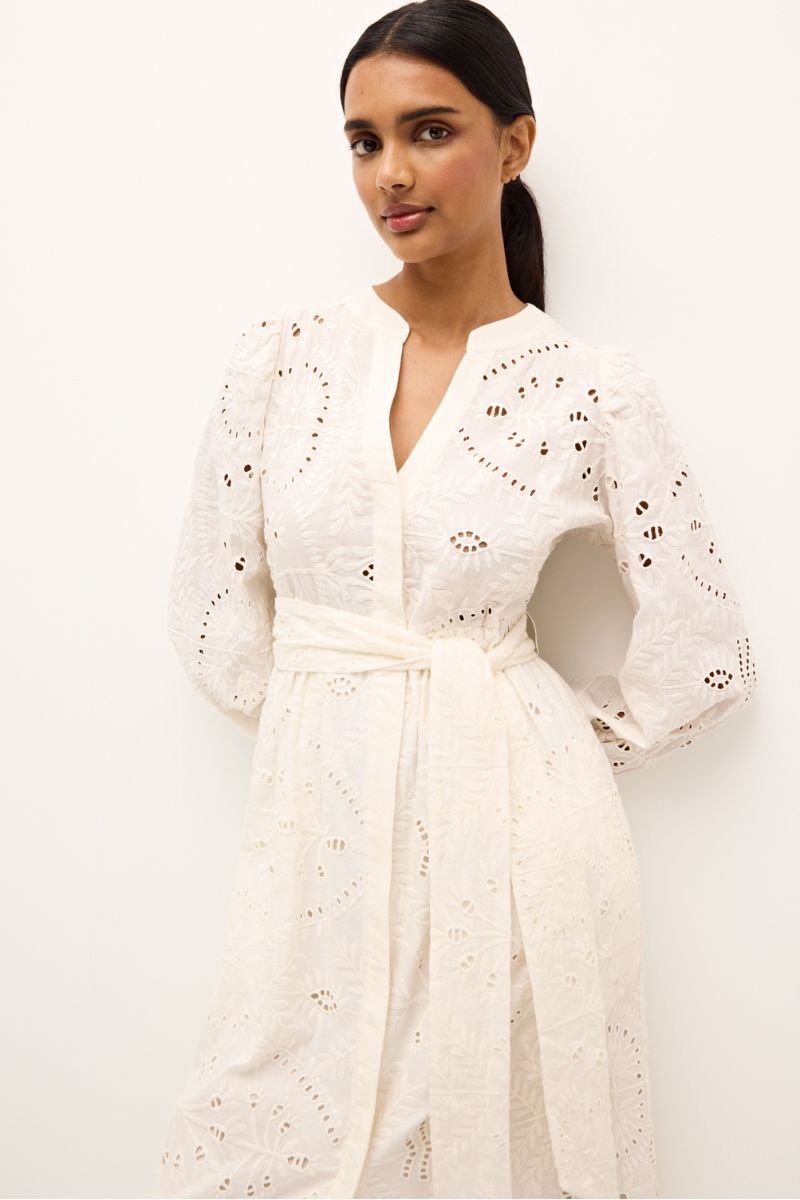 Hannon Eyelet Dress
