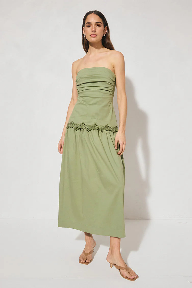 green fern dress Azazie Dallas
