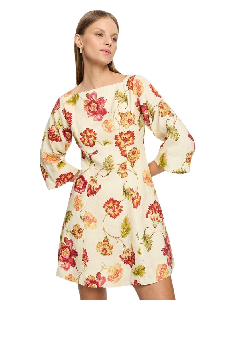 odessa mini dress Odessa Sleeved Mini Dress