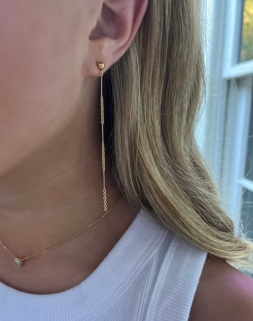 Gold Filled Duster Earrings
