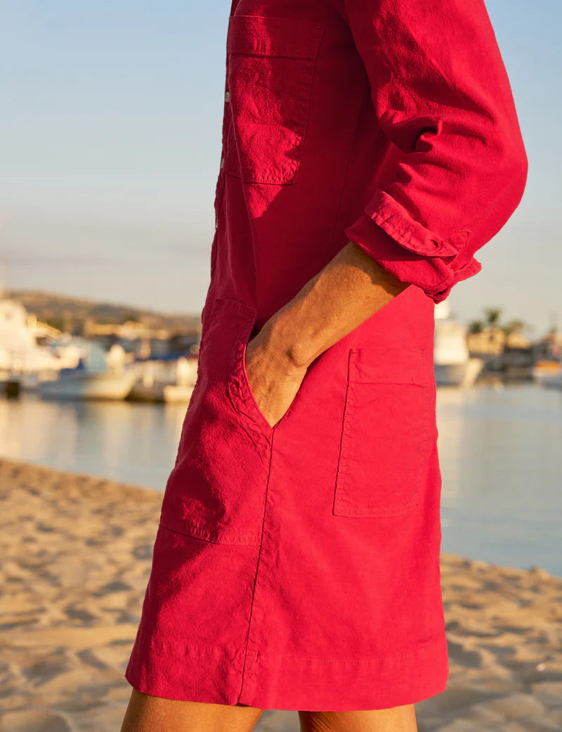 Long-Sleeve Playsuit Dress