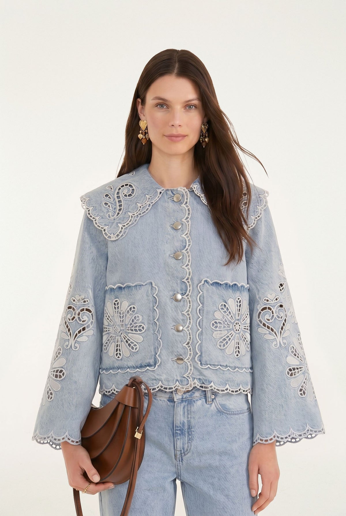 BLUE DENIM RICHELIEUJACKET