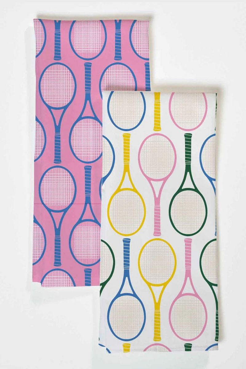 Tennis Time Tea Towel Set