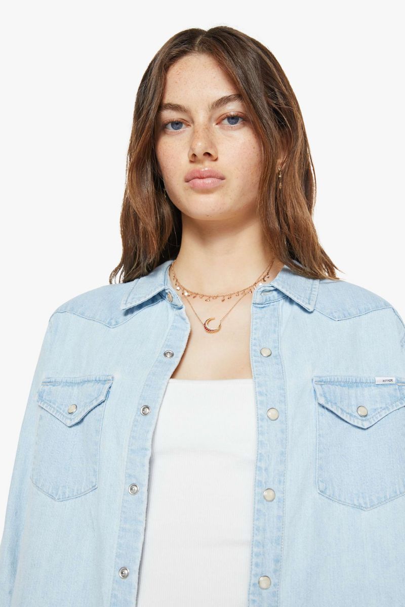 The Super Exes Crop Fray Top