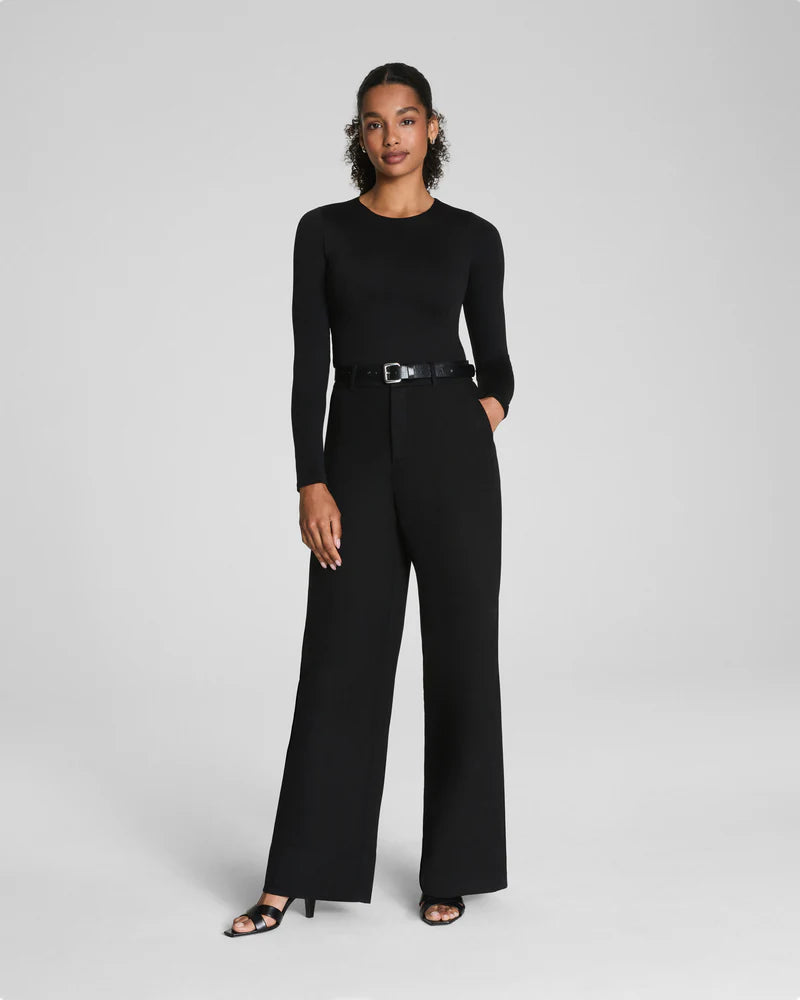 Smoothing Jersey Long Sleeve Crew