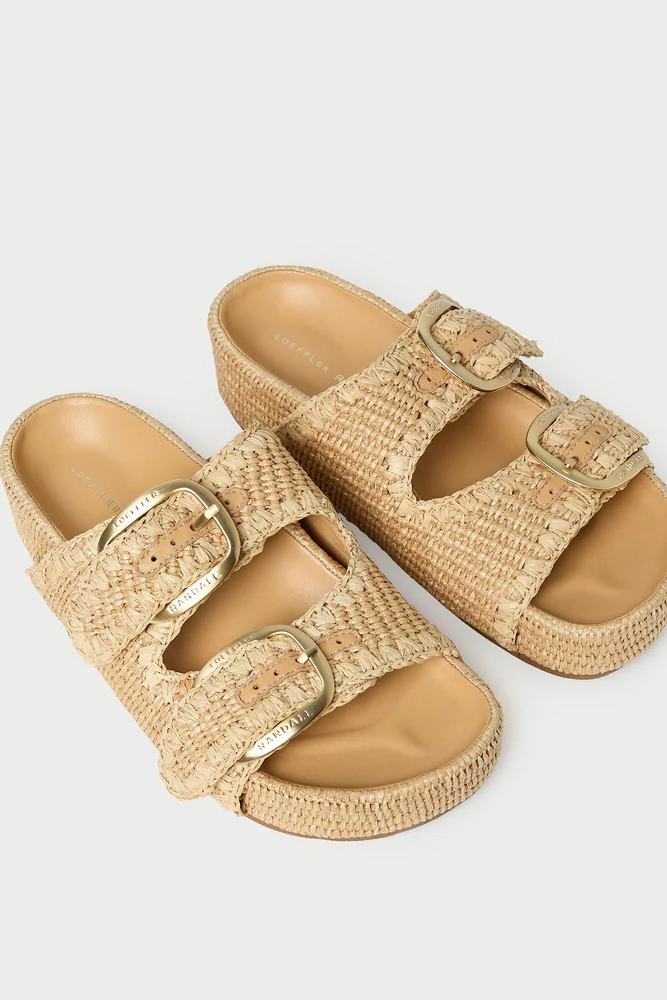Nico Natural Two−Band Sandal