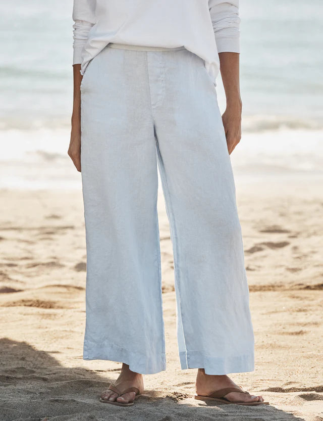 Masie Pull on Crop Wide Leg