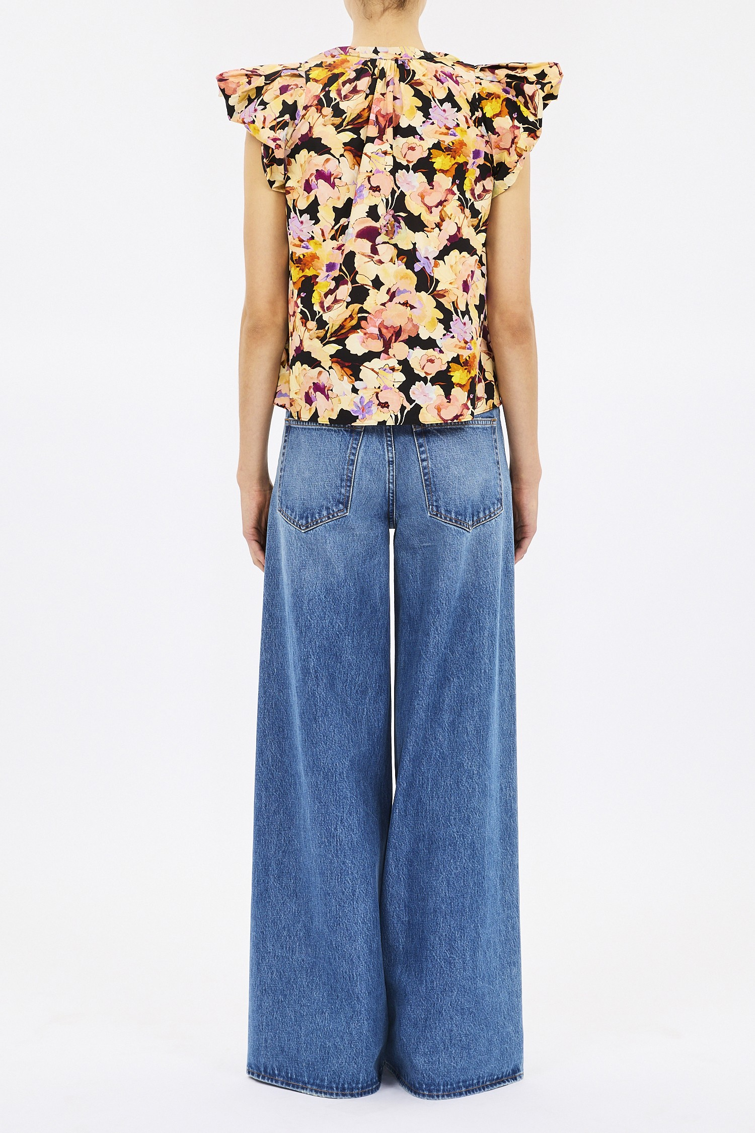 Abril Sleeveless Cotton Top