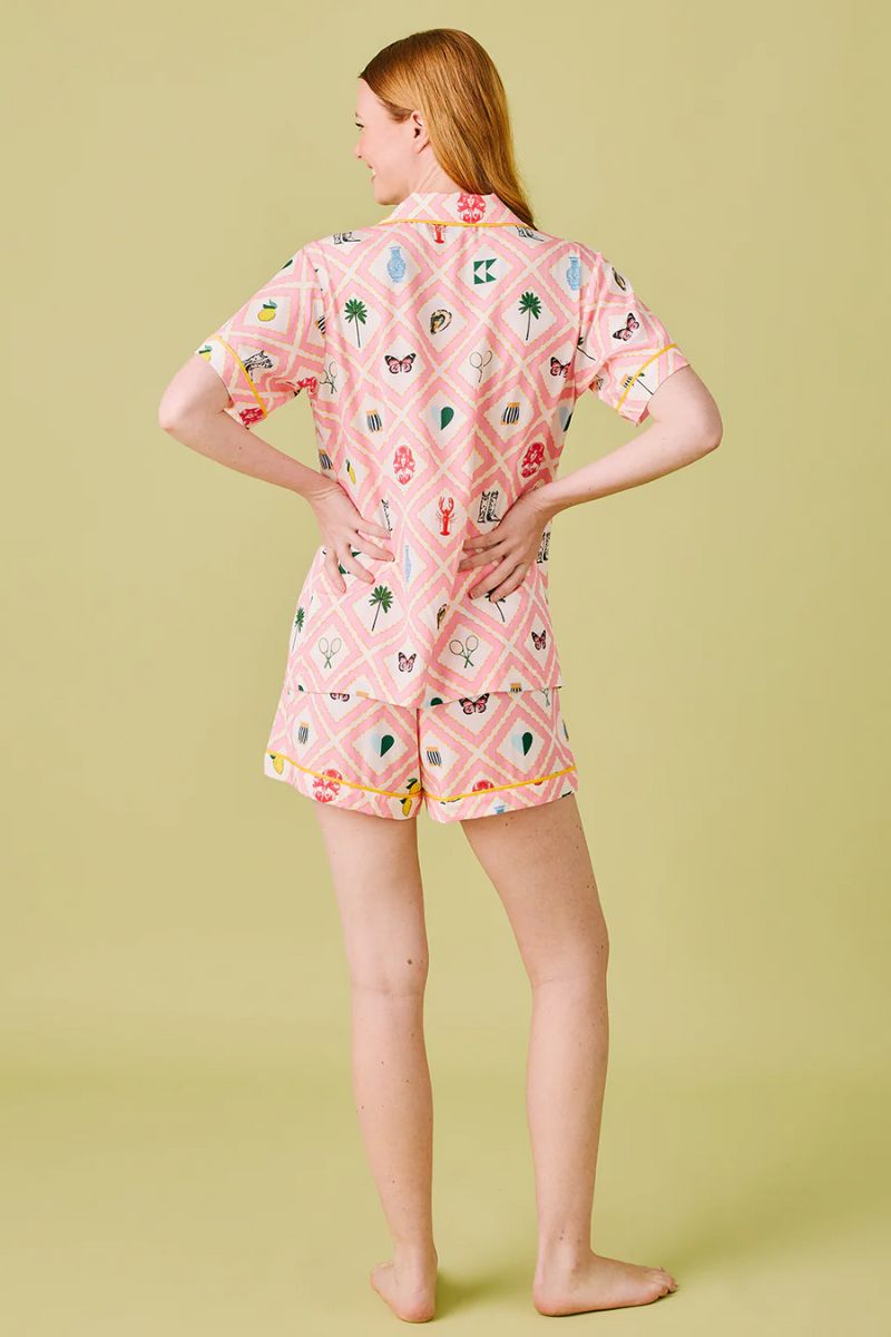 Story Pajama Shorts Set