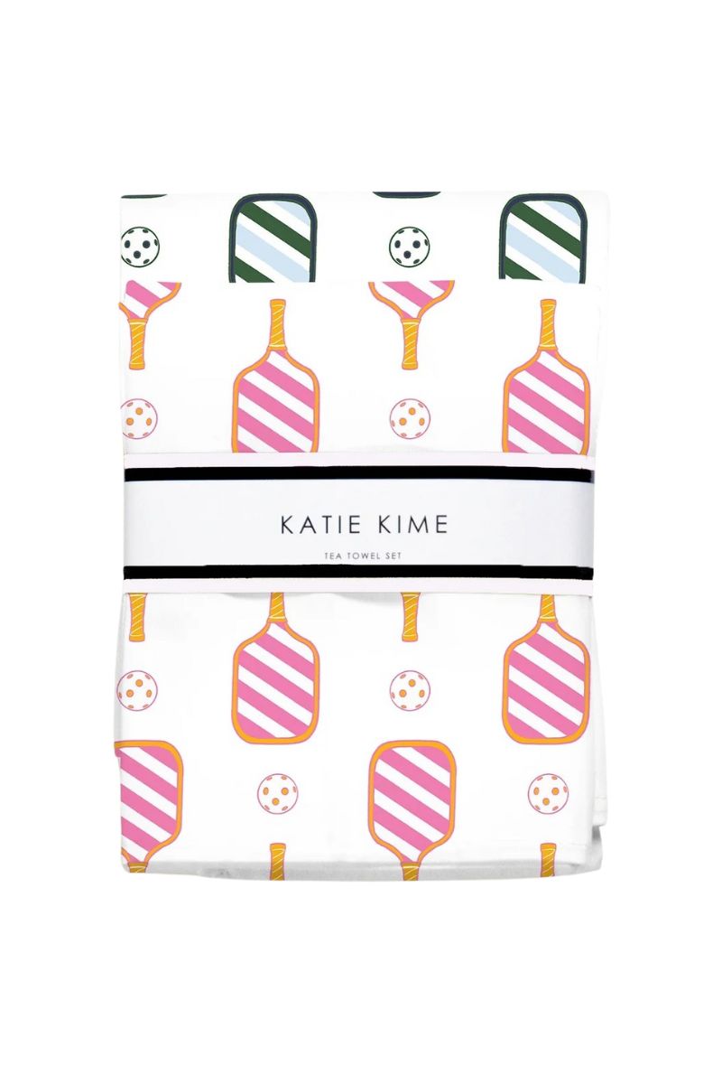 Pickleball Tea Towel Set