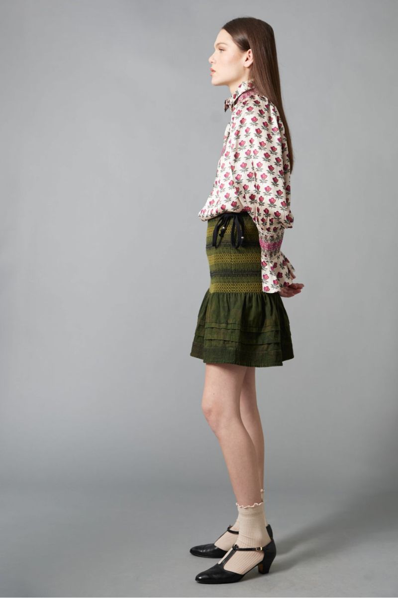 Soft Smocked Shirt