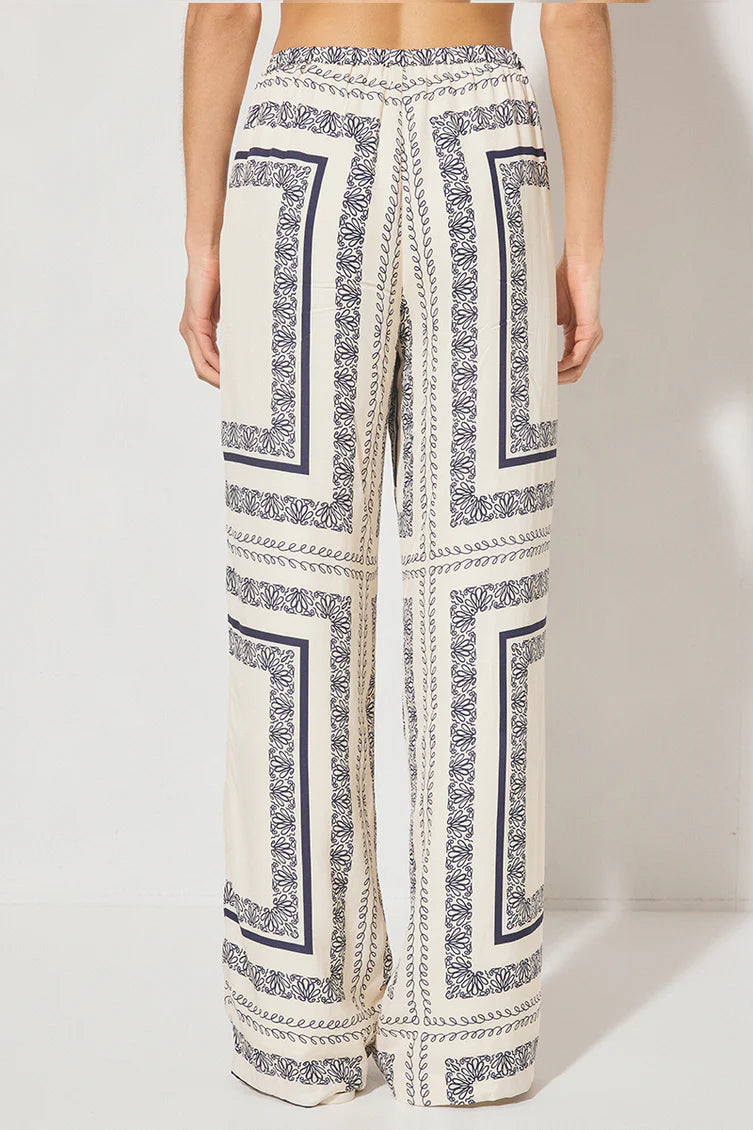 Serafina Pant Cream Base Navy