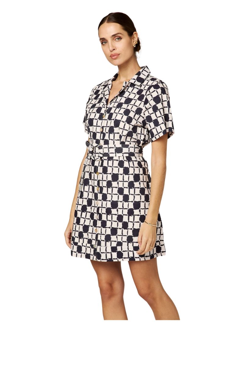 fern mini dress Fern Puff Sleeve Mini Dress