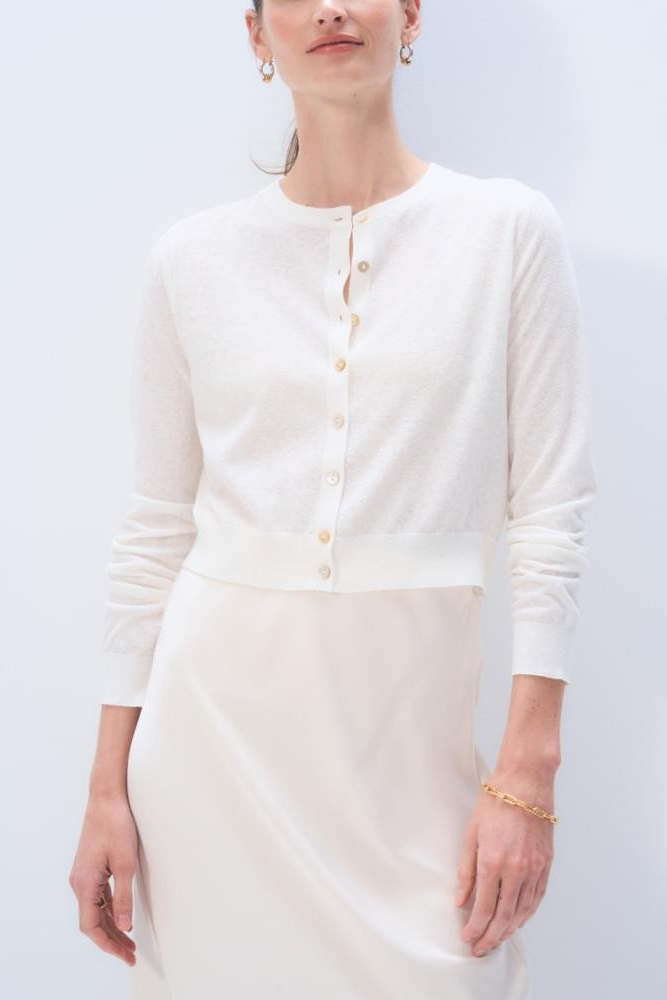 Linen Blend Cardigan