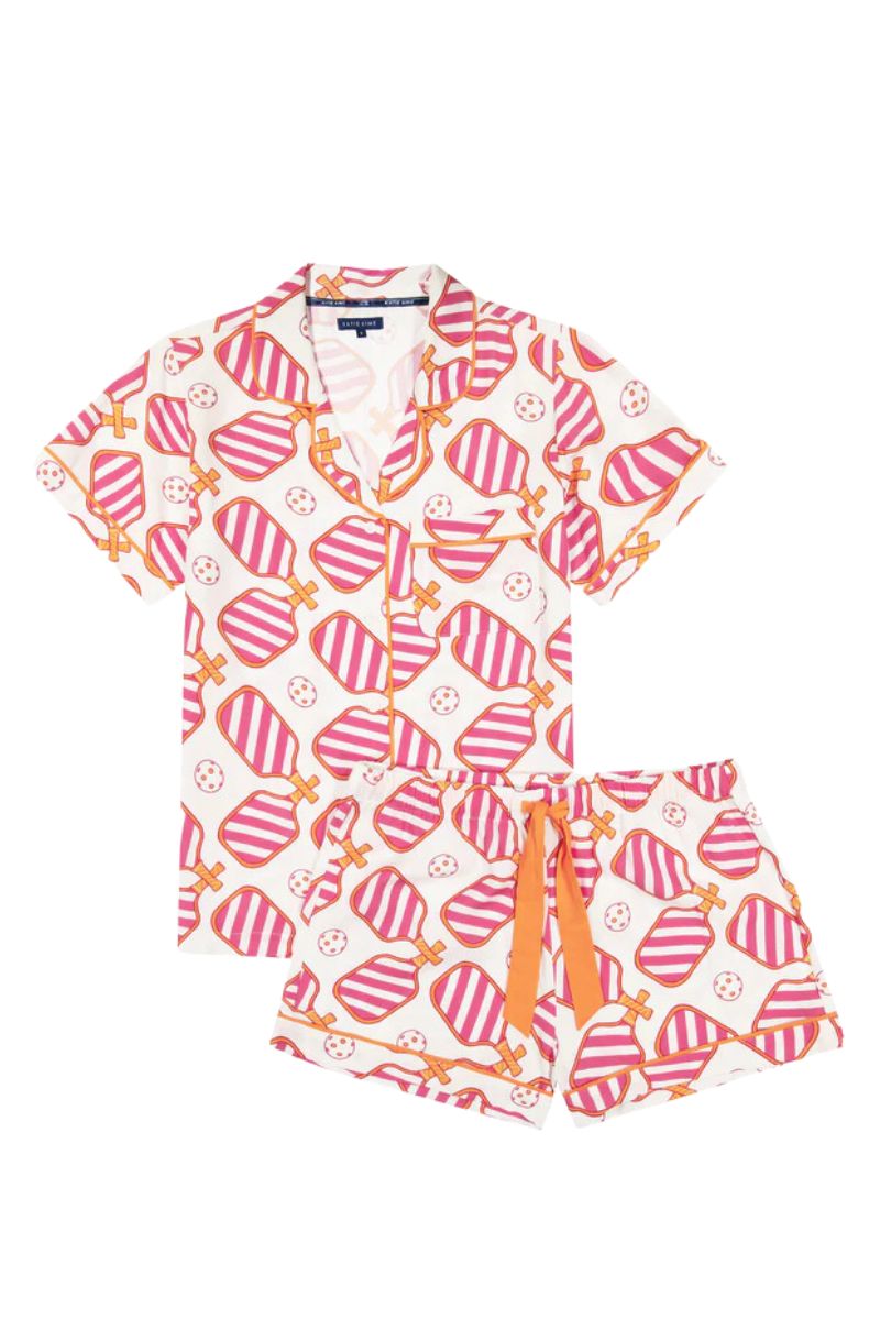 Pickleball Pajama Shorts Set
