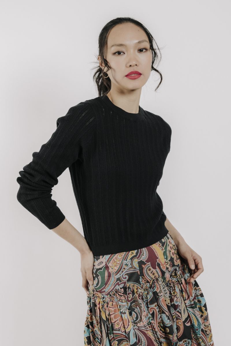 Sarafina Pointelle Knit