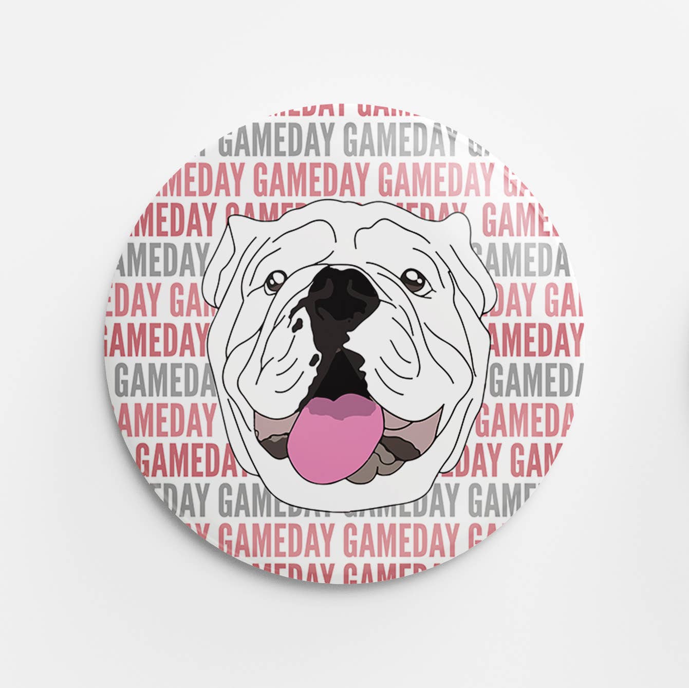 Bulldog Gameday Button
