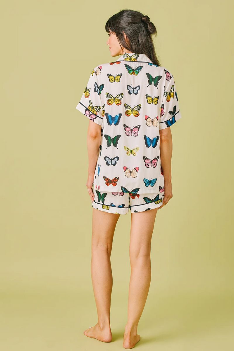 Mariposa Pajama Shorts Set