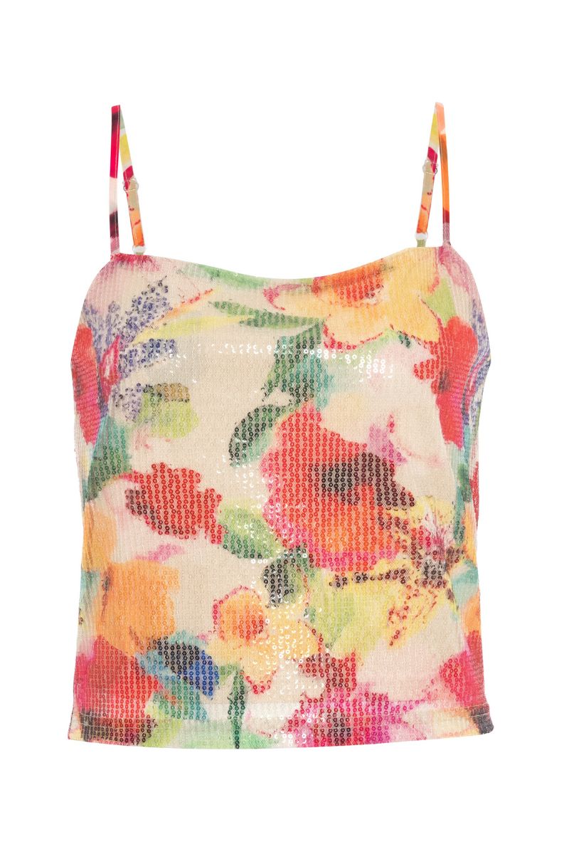 Sequin Tank Top
