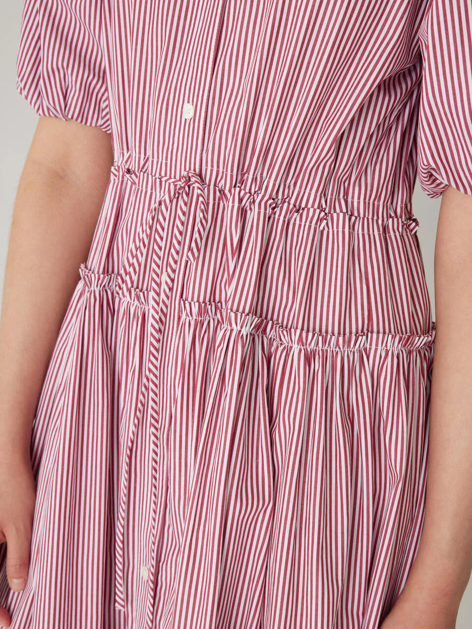 Stripe Poplin Dress