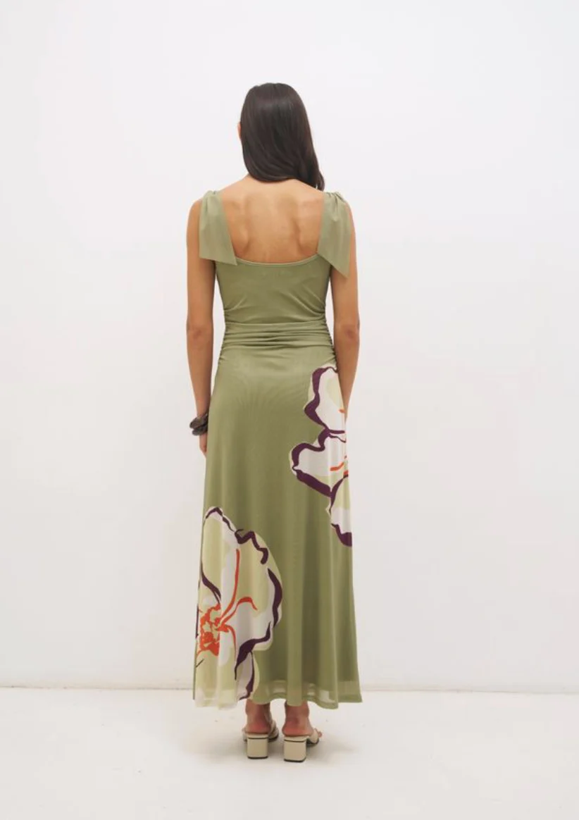 Lima Cowl Neck Dress