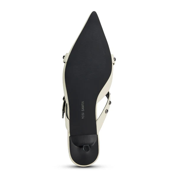 Alexis Kitten Heel Leather
