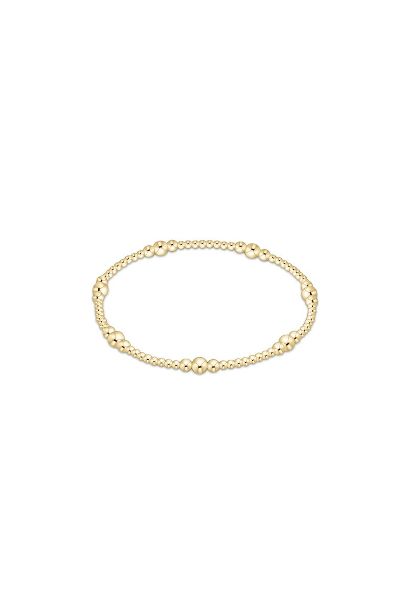 Purpose Gold 4mm Bead Bracelet