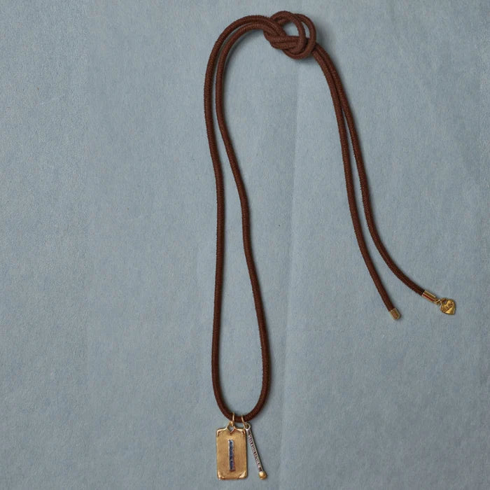 Brown Suede Necklace Cord