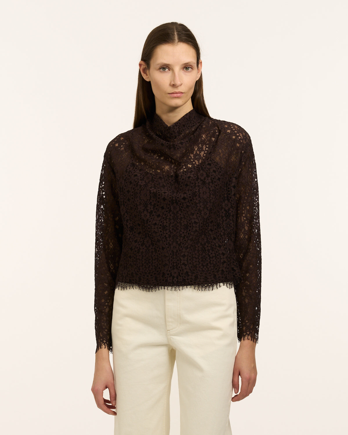 LS ADRIEN LACE TOP