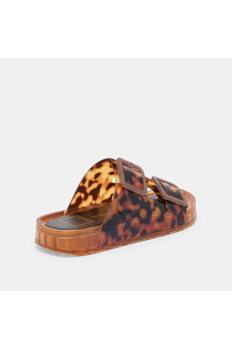Julio Sandals Tortoise Vinyl