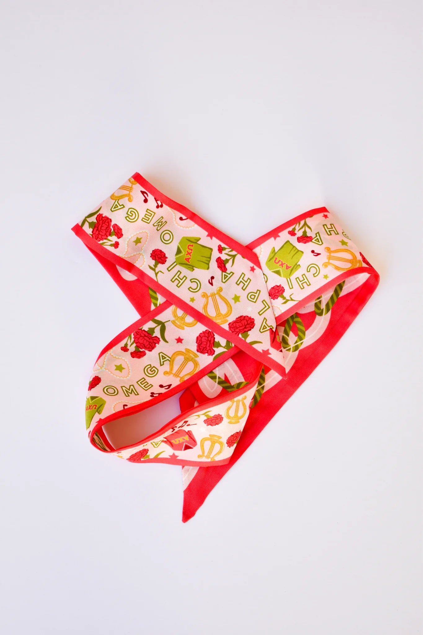 Alpha Chi Omega Twilly Scarf
