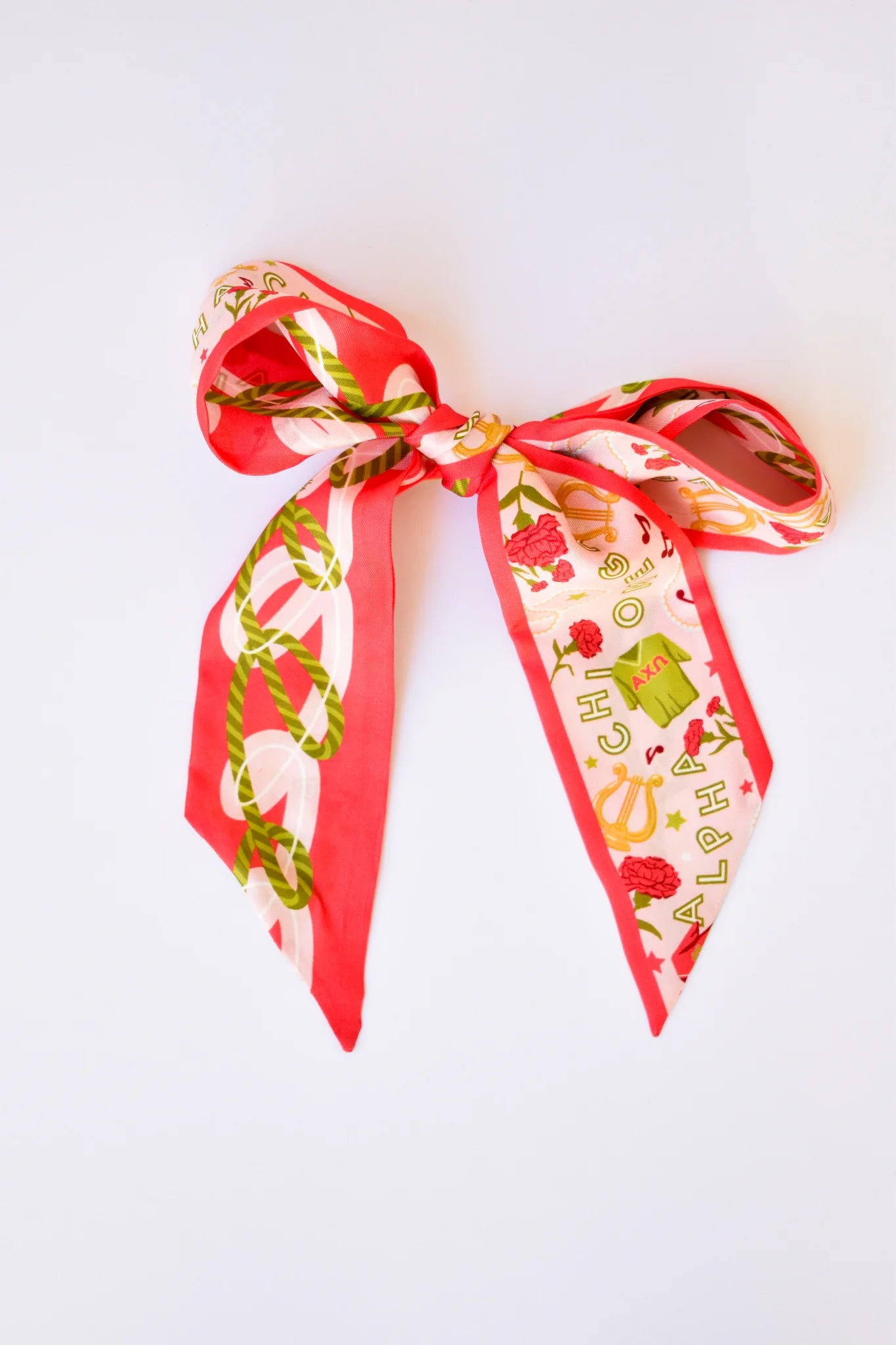 Alpha Chi Omega Twilly Scarf