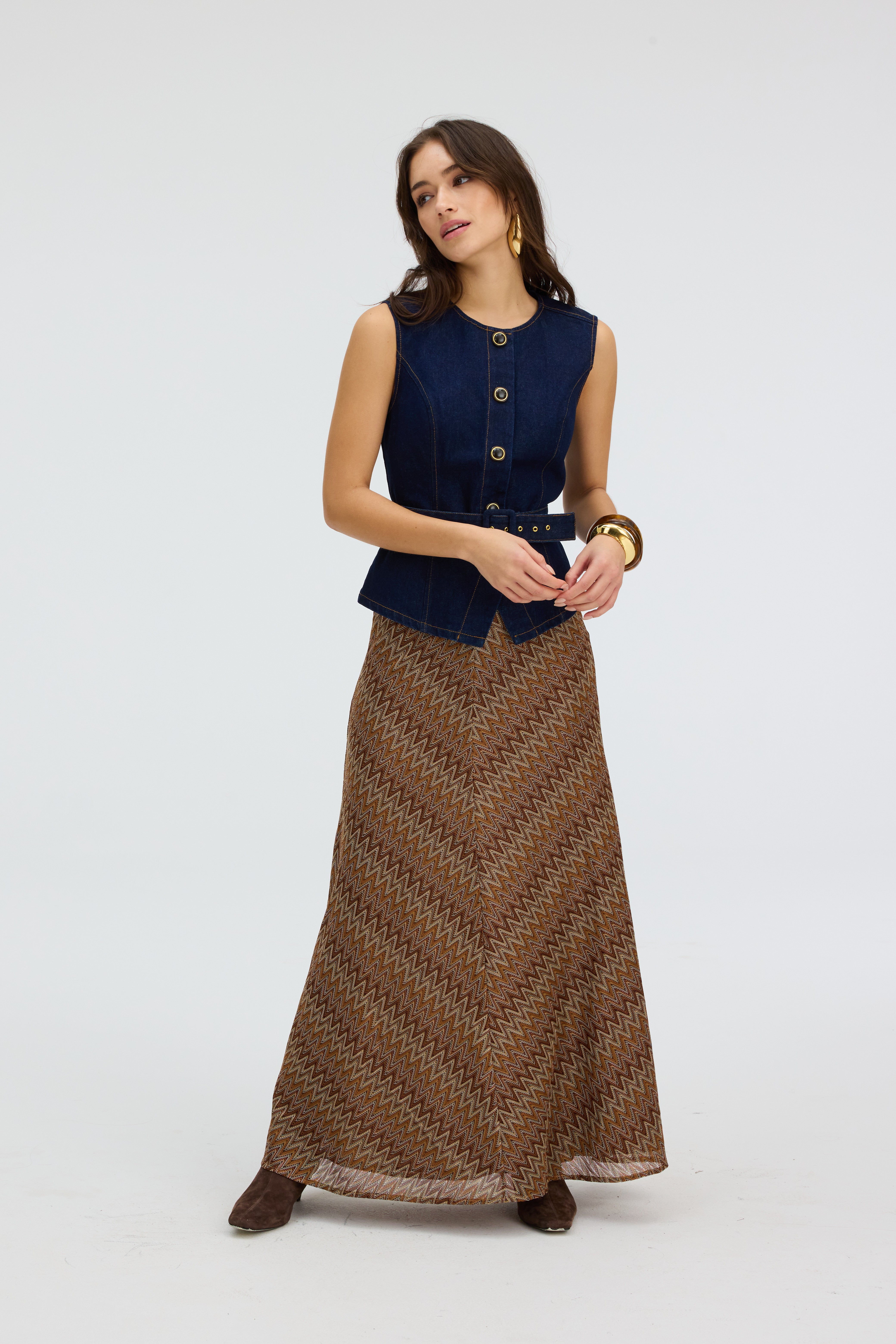 OLIVE SKIRT