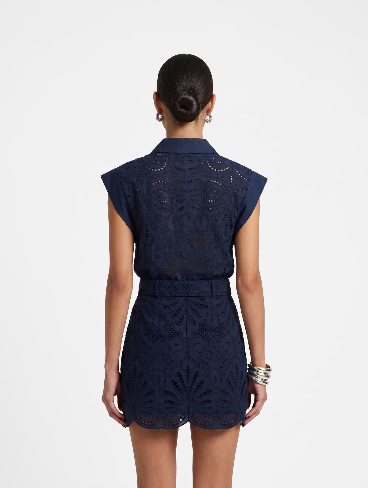 EYELET DARBY SKIRT