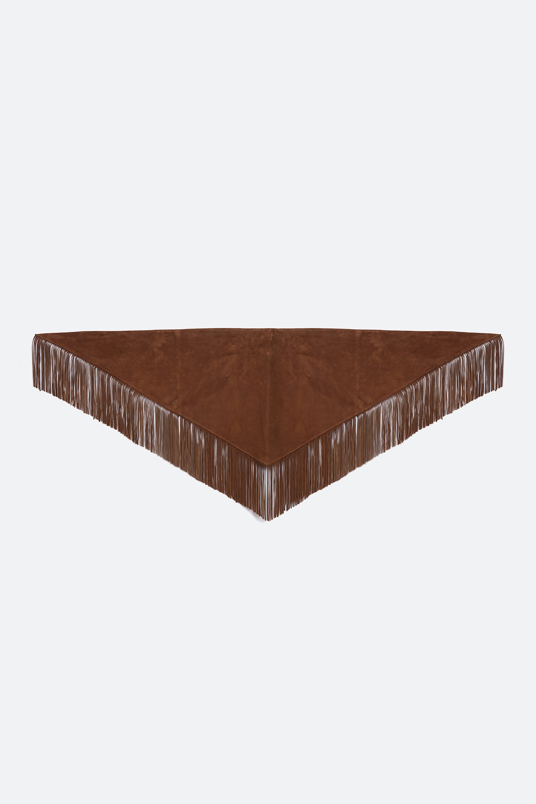 SAMANTHA TRIANGLE FRINGE SCARF