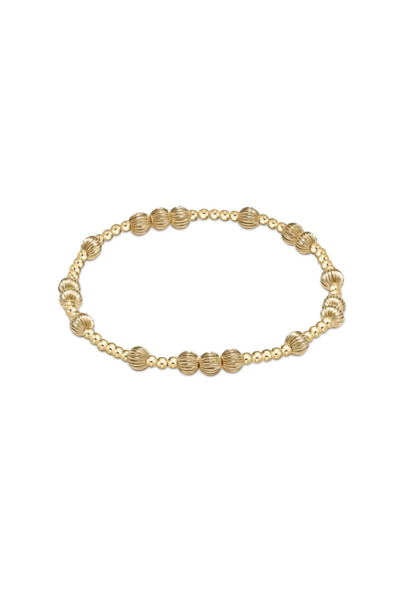 Hope Unwritten Dignity 5mm Bead Bracelet - Gold