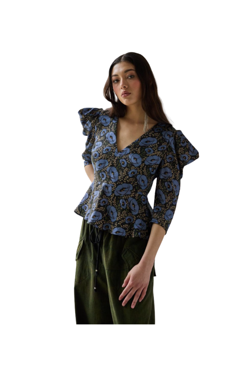 Peplum Blouse