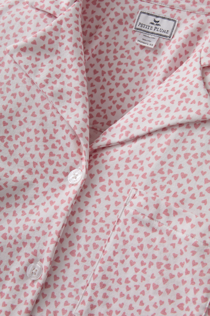 The Olivia Wide Leg Pima Pajama Set