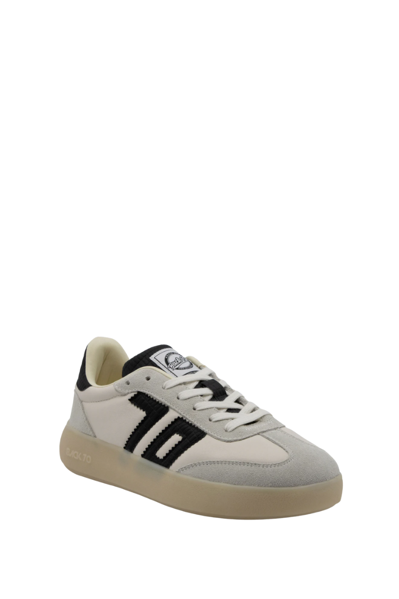 Back 70 Streetwear Brooklyn L26 in White Black Sneaker