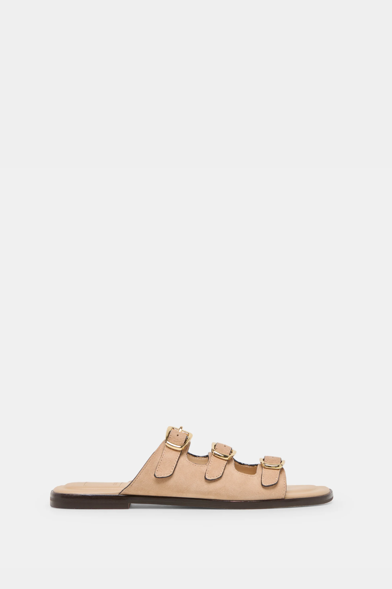 Fin Sandals Bamboo Suede