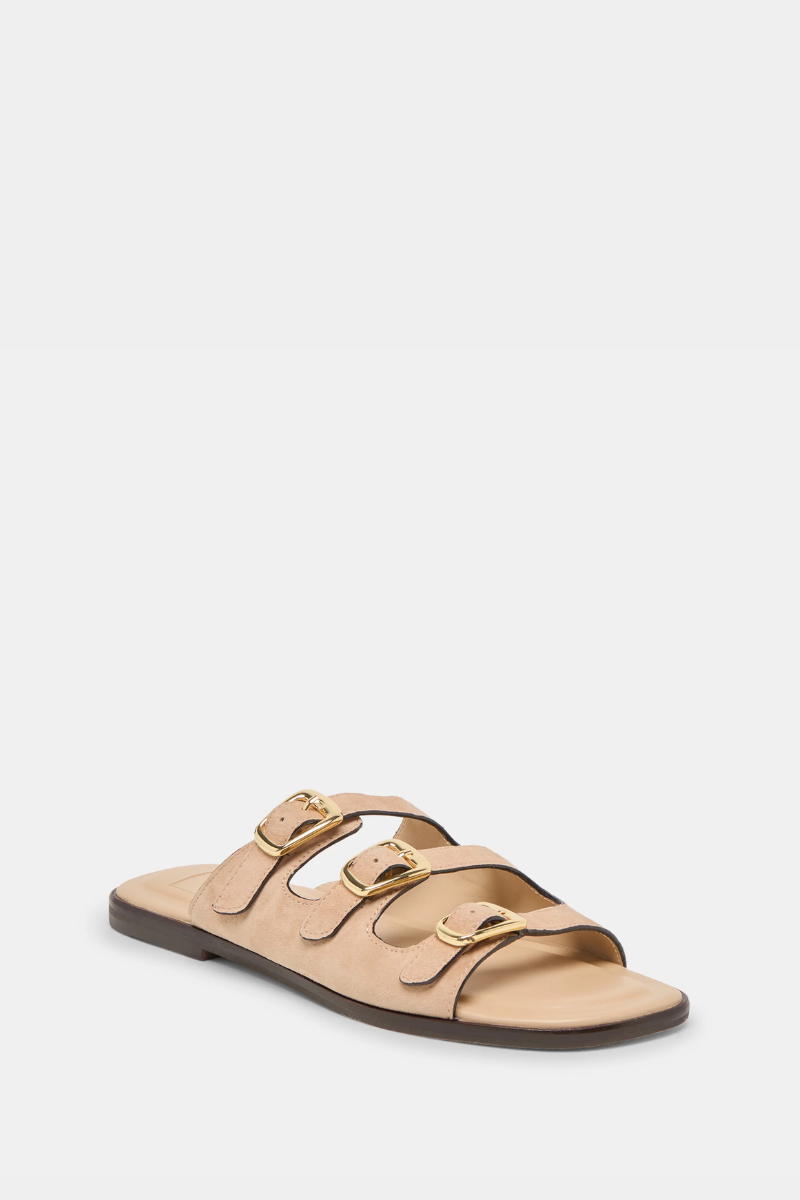 Fin Sandals Bamboo Suede