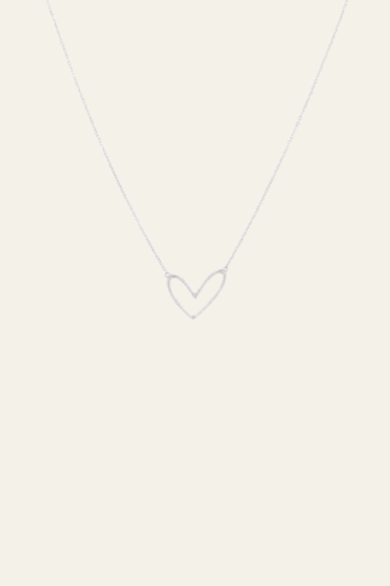 Abigail Open Heart Necklace